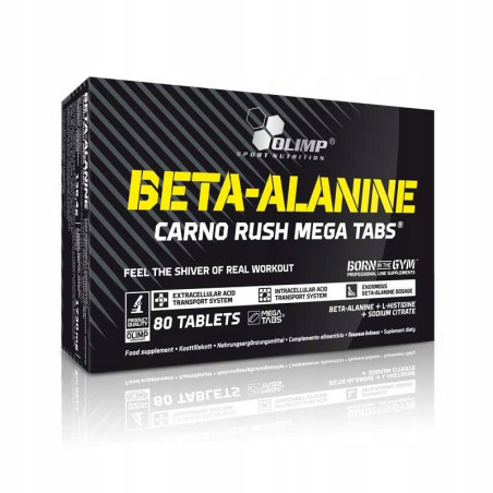 Aminokwasy OLIMP Beta Alanine Carno Rush 80 tab