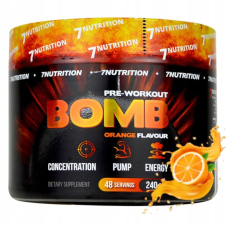 Suplement przedtreningowy 7Nutrition BOMB 240 g