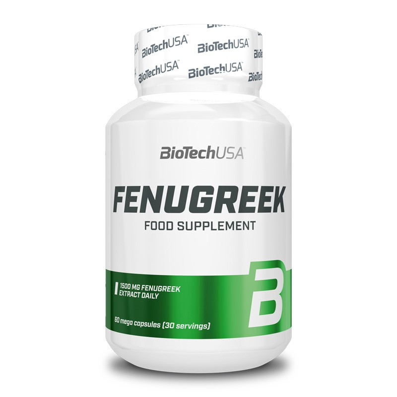 BioTechUSA Fenugreek 60 kaps - Naturalny booster testosteronu