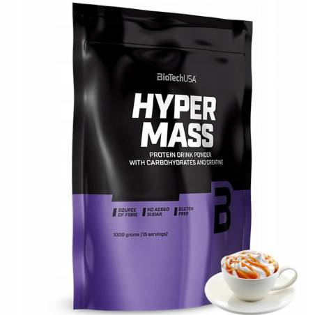 BioTechUSA Hyper Mass 1000g - Gainer na masę mięśniową