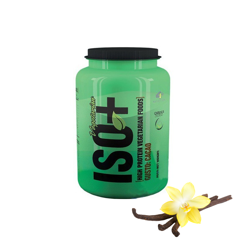 4+Nutrition Iso+ Vegetarian 900g - Wegańska Odżywka Białkowa