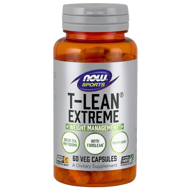 NOW Foods T-Lean Extreme - Spalacz Tłuszczu Bez Stymulantów