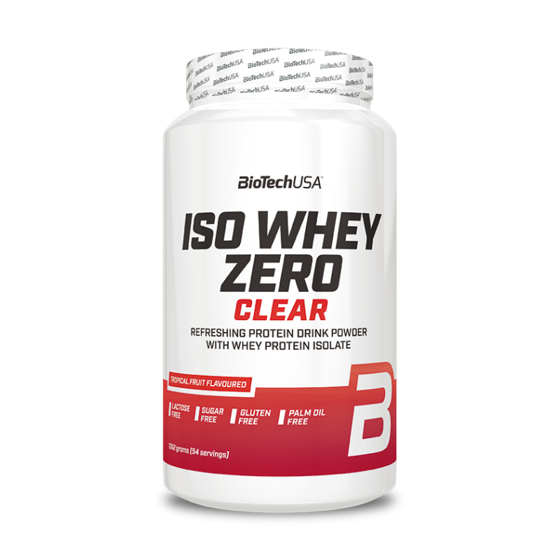 BioTechUSA Iso Whey Zero Clear 1360g - Izolat Białka WPI
