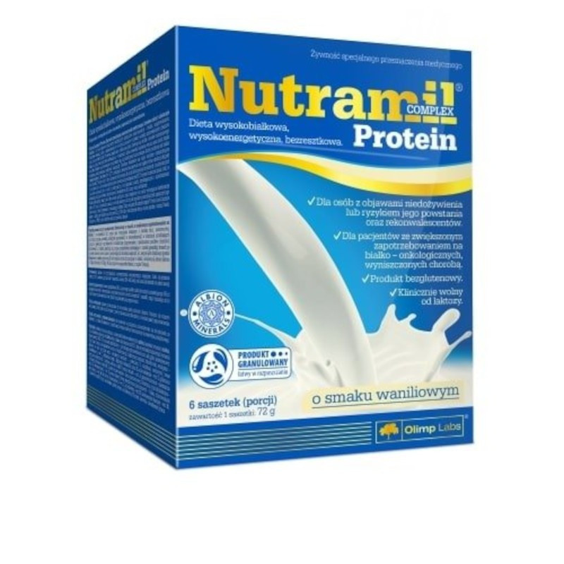 Olimp Nutramil Complex Naturalny 6 saszetek - Zamiennik Posiłku
