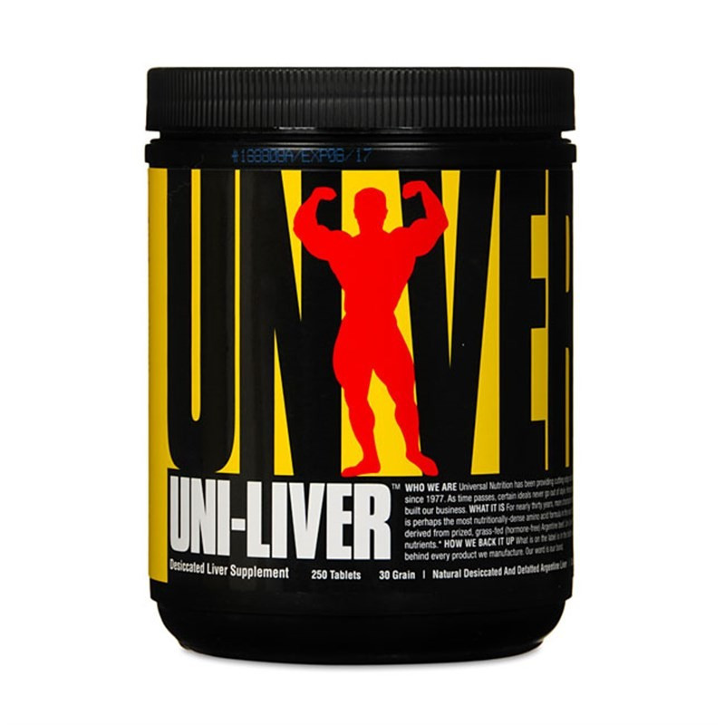 Universal Nutrition Uni-Liver 250tab | Aminokwasy EAA dla Sportowców