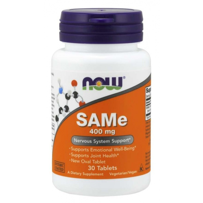 NOW Foods SAMe 400mg - Pamięć i Koncentracja