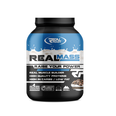 RealPharm Real Mass Gainer 3630g - Odżywka na masę mięśniową