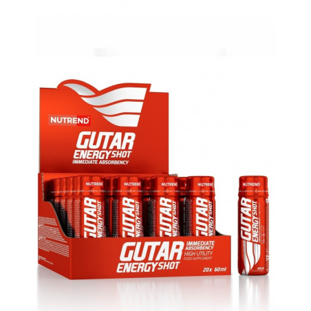 Nutrend Gutar Shot 20x60ml - Przedtreningówka bez beta-alaniny