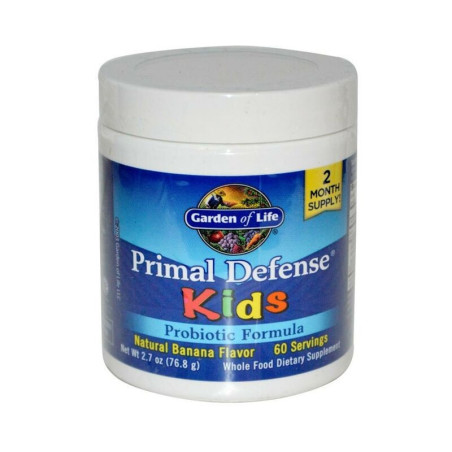 Garden of Life Defense Kids Probiotyki Bananowe 81g - Dla Dzieci