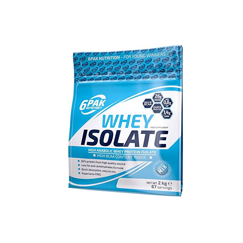 6PAK Whey Isolate 2000g - Izolat Białka Serwatkowego WPI