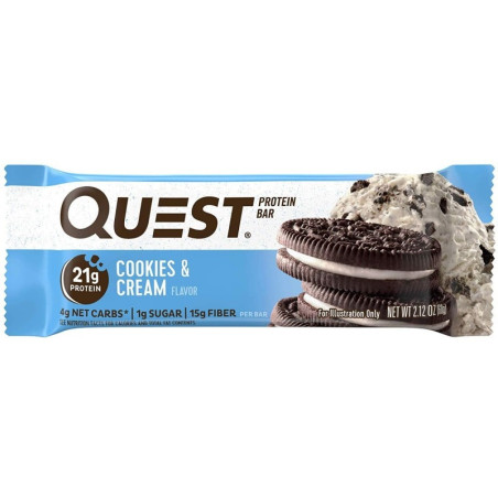 Quest Nutrition - Baton Proteinowy OREO 60g - Sklep Biotechsklep.pl