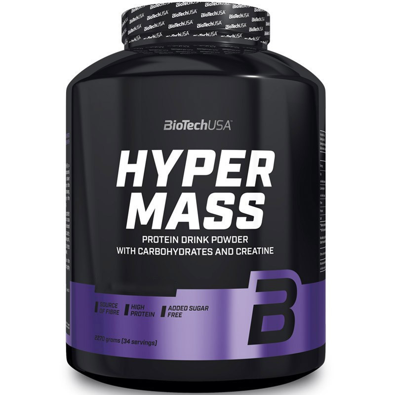 BioTechUSA Hyper Mass 2270g - Gainer na masę mięśniową