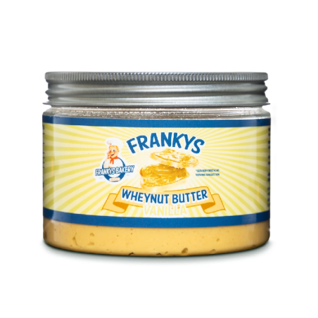 Frankys Bakery Whey Nut Butter 450g - Masło Orzechowe z Białkiem