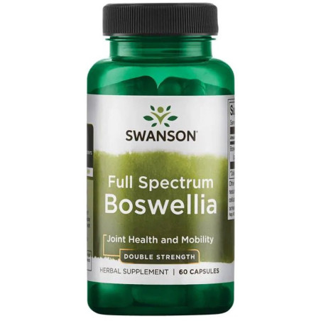Swanson Boswellia Double Strength 800mg 60 kaps - Zdrowe Stawy i Odporność