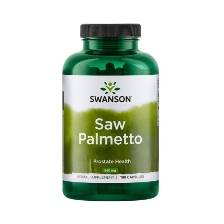 Swanson Palma Sabałowa Saw Palmetto 540mg 100kaps - Męska Kondycja