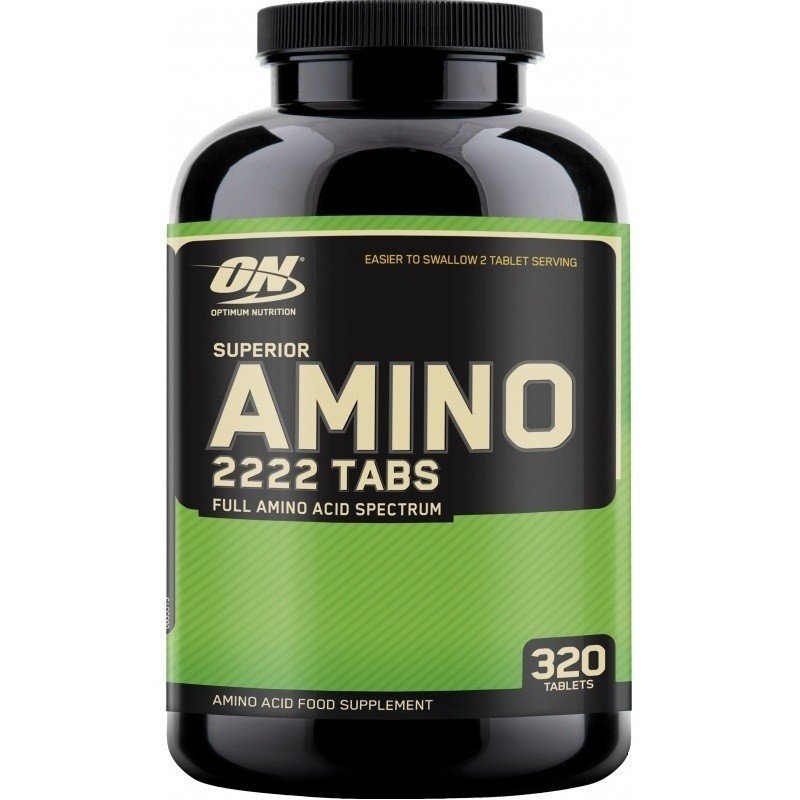 Optimum Nutrition Superior Amino 2222 320tab - Aminokwasy dla sportowców