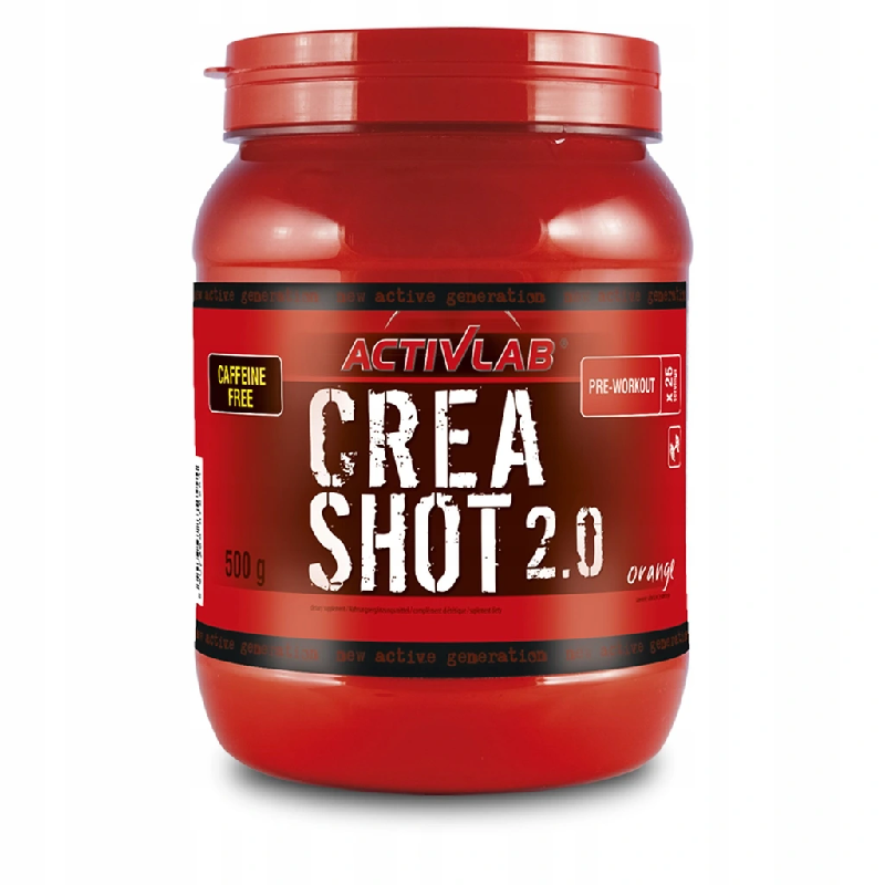 ActivLab Crea Shot 2.0 500g - Suplement Przedtreningowy