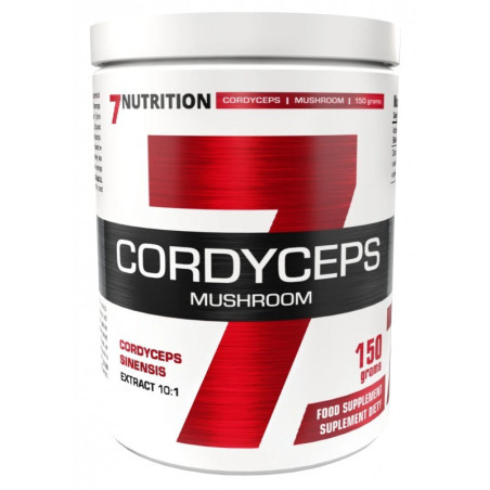 7Nutrition Mushroom Cordyceps 150g - Energia i Odporność