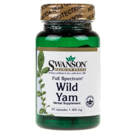 Swanson Wild Yam 400mg - Naturalne wsparcie dla kobiet