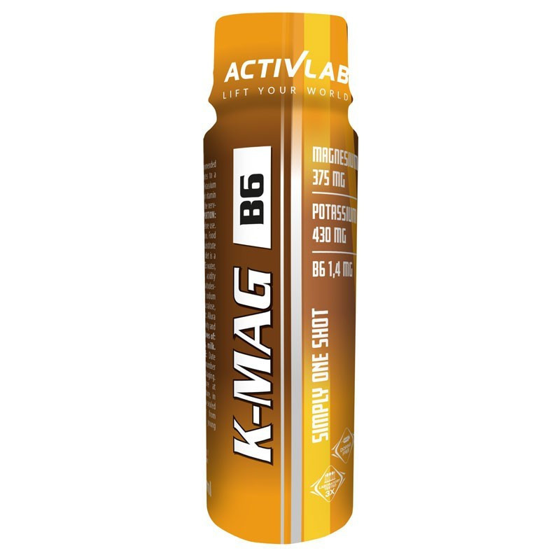 Activlab K-MAG B6 Shot 80ml - Magnez, Potas, Witamina B6