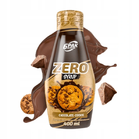 6PAK Sauce Słodki Czekoladowo-Ciasteczkowy 500ml - Sos 0 kcal