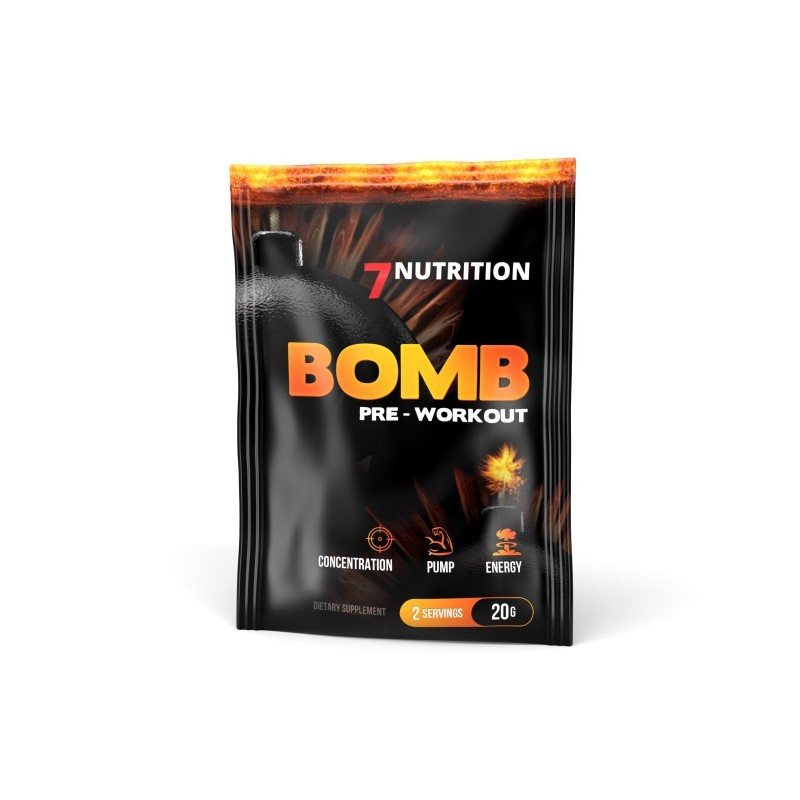 7Nutrition Bomb Pre-Workout 20g - Przedtreningówka z Kreatyną
