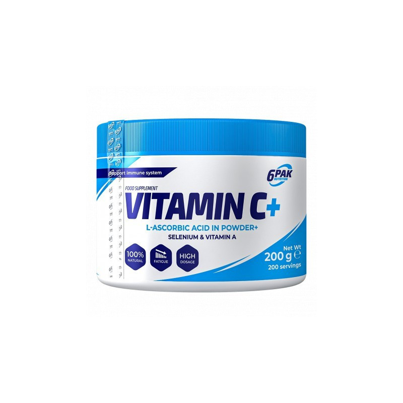 6PAK Vitamin C 200g - Witamina C w proszku dla odporności