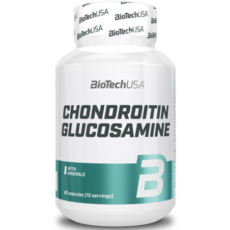 BioTechUSA Chondroitin Glucosamine 60kaps - Regeneracja Stawów