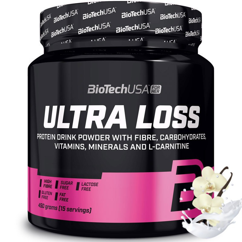 BioTechUSA Ultra Loss - Odżywka Białkowa 450g - Wsparcie Odchudzania