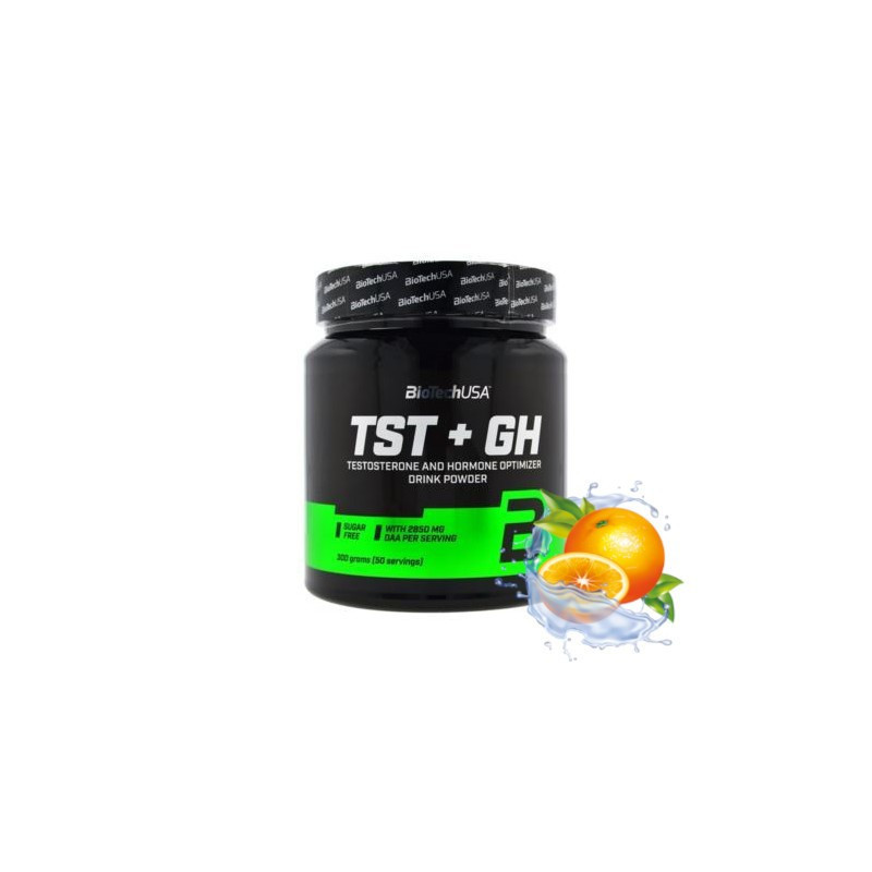 BioTechUSA TST+GH 300g | Booster Testosteronu i Hormonu Wzrostu
