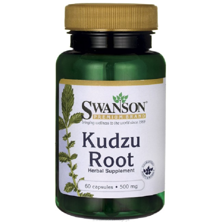 Swanson Kudzu Root 500mg 60 kaps - Detoks i Oczyszczanie Organizmu