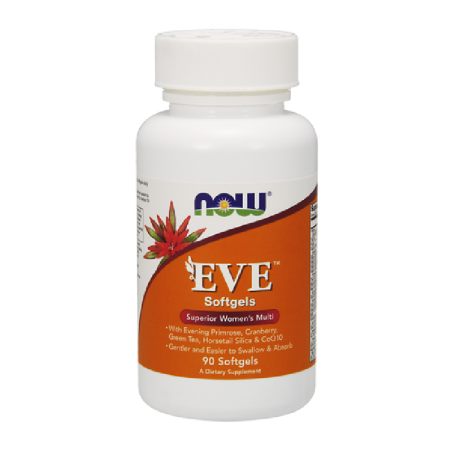 NOW Foods EVE - Witaminy dla Kobiet 90softgels | Kompleksowy suplement dla kobiet