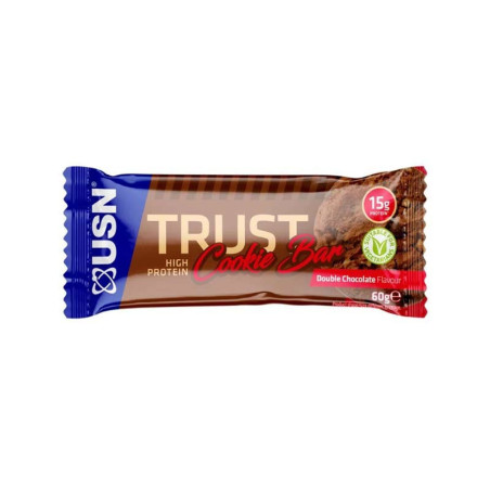 USN Trust Cookie Bar 60g - Proteinowe Ciastko | Zdrowa Przekąska