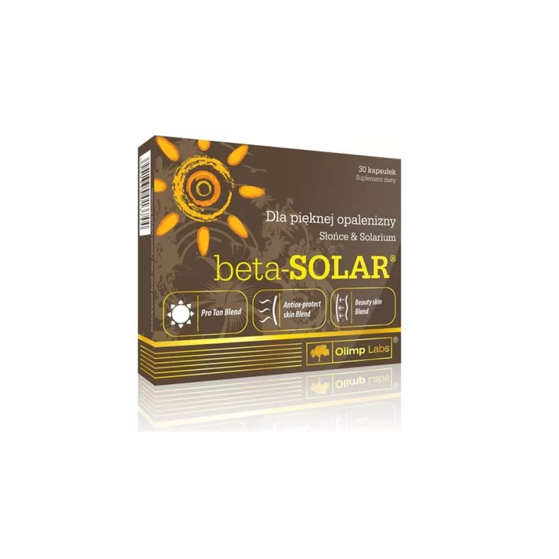 Olimp Beta Solar 30kaps - Włosy, Skóra, Paznokcie