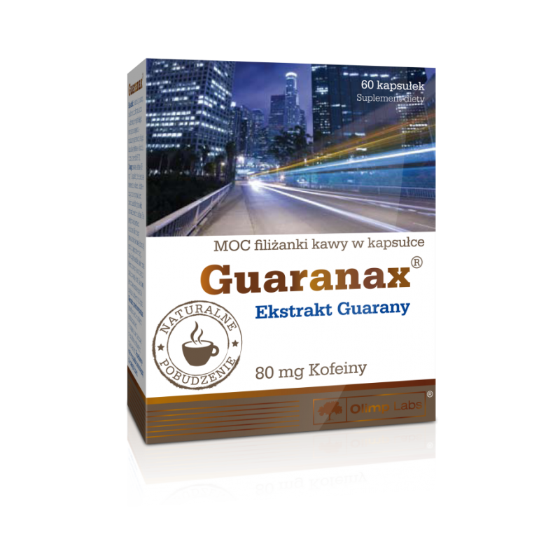 Olimp Guaranax 60 kapsułek - Energia i Koncentracja