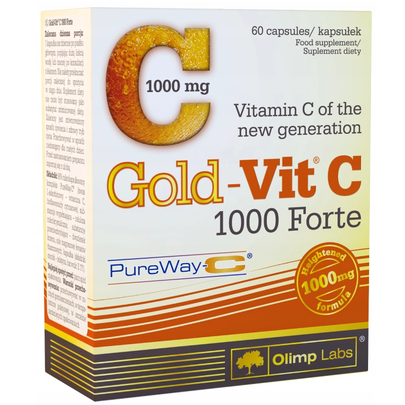 Olimp Gold-Vit C 1000 Forte - Witamina C na odporność i energię