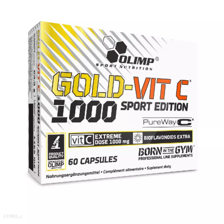 Olimp Gold Vit C 1000 Sport 60 kaps - Witamina C dla sportowców